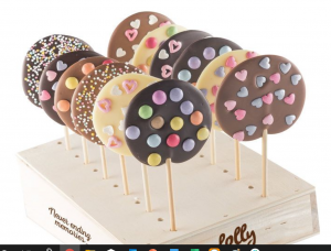 Chocolate lolipop