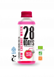 100% Raw Organic Coconut Water with Organic Cold Brew Rose Oolong Tea ( HPP )