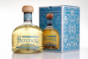 Tequila Reposado 100% Agave Herencia de Plata