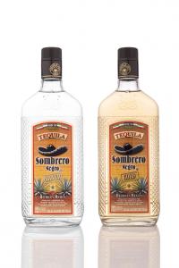 Tequila Silver and Gold Sombrero Negro