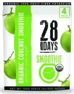 FROZEN ORGANIC COCONUT SMOOTHIE ASEPTIC BAG   