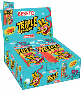 BEBETO LICORICE - TRIPLE TOUNGE