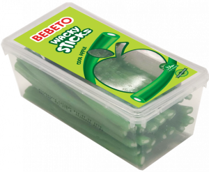 BEBETO LICORICE - 275G WACKY STICKS & SOUR BLAST