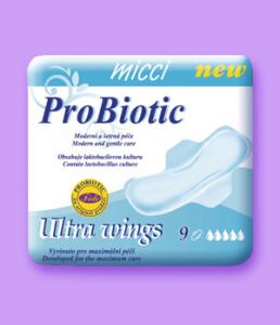 Sanitary pads with ProBiotics