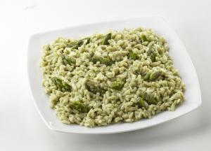 Asparagus risotto