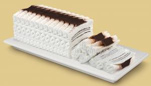 Vanilla Viennetta Style Cake - Gelato d'Italia