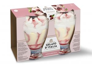 Sour Cherry Plastic Cups - Gelato d'Italia