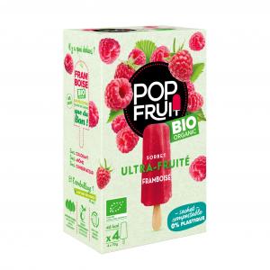 POP FRUIT ORGANIC RASPBERRY LOLLIES
