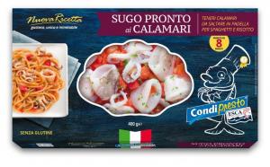 Squid with Tomato Sauce - ideal for pasta or rice 