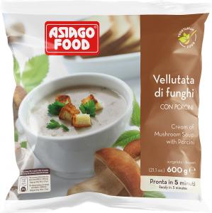 Frozen Cream of Mushroom Soup wih Porcini