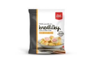 Dumplings with smoked meat filling