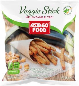 VEGGIE STICK AUBERGINE AND CHICKPEAS