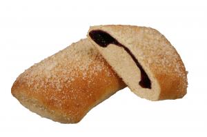 Sweetbun with blueberry filling.