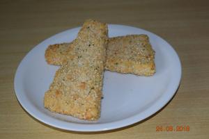 Breaded fish fillet - Amarant Quinoa breadcrumb - prefried