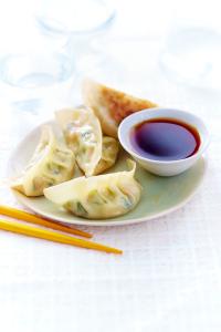 Gyoza with chicken 