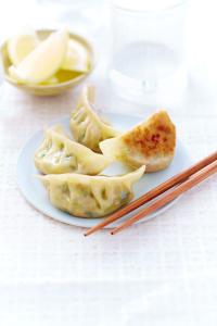 Gyoza with prawns