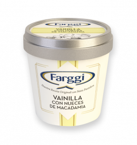 VANILLA ICE CREAM WITH CHOCOLATE COOKIES - POT