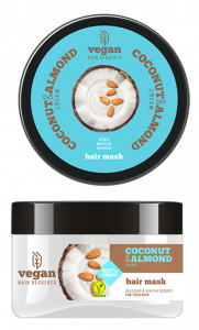 Vegan Desserts - COCONUT & ALMOND CREAM Hair Mask