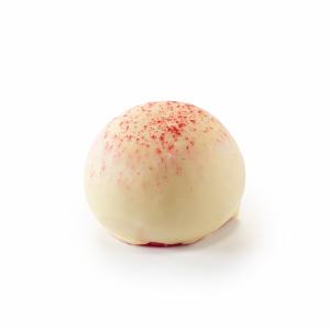 LYCHEE AND RASPBERRY SPHERE