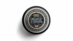 Black Pepper Cheddar Truckle - Somerset Blends 