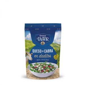 Diced Goat Cheese 150 g El Pastor (10x10 mm For Salads) Preservative Free