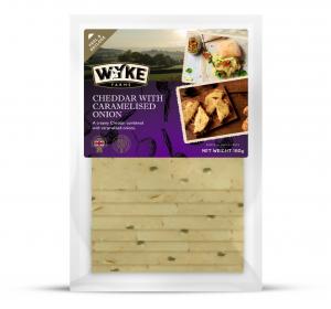 Caramelised Onion Cheddar - sliced - 160g   