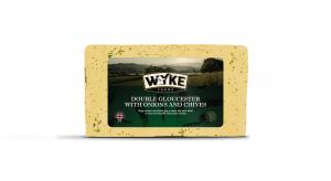 Double Gloucester with Onions and Chives - Blended Cheddar 160g  