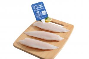 Naturally Better Tilapia Loins, 80-110g in Foodservice Carton