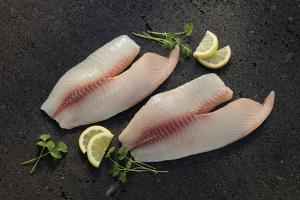 Naturally Better Tilapia Fillets, 140-160g in Foodservice Carton
