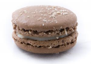 Chocolate Coconut Macaron
