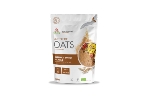Gluten-Free Oats Hazelnut Butter & Cacao (Instant Breakfast)