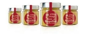 ORANGE BLOSSOM honey with BEEPOLLEN: NATURAL POWER