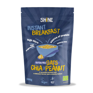 Shine | Gluten-free Oats Chia & Peanut (instant breakfast)
