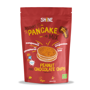 Shine | Instant Pancake Mix Peanut and Chocolate Chips