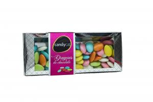 CandyCat - Chocolate Dragee Rectangular Box 180g