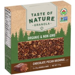 Taste of Nature Chocolate Pecan Brownie