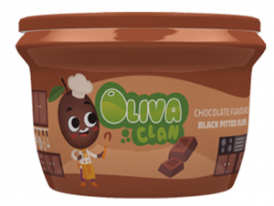 Oliva Clan Black Pitted Olives with chocolate aroma