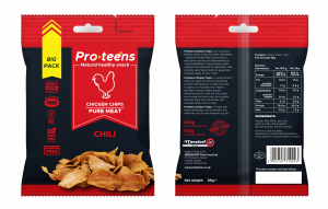 Proteens Chicken Chips CHILI 26g