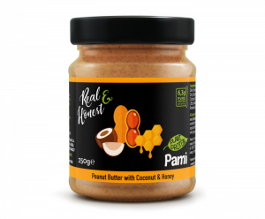 Real & Honest Peanut Butter  With Coconut & Honey