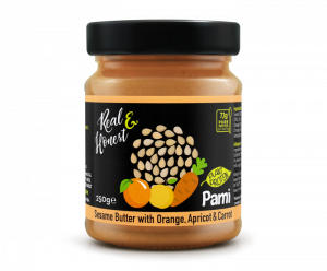 Real & Honest Sesame Butter – Tahini  With Orange, Apricot & Carrot