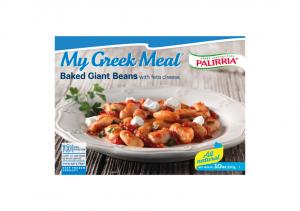 Baked giant beans with feta cheese