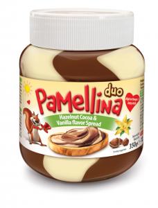 Pamellina DUO Hazelnut  Cocoa & Vanilla flavor Spread