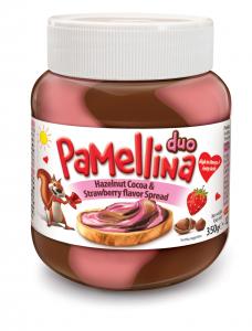 Pamellina  Hazelnut Cocoa & Strawberry flavor Spread