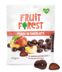 Fruit Forest Chocolate Fruit Snack - Peach