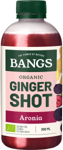 Organic ginger shot with aronia, apple and pear 300 ml