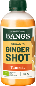 Organic ginger shot with turmeric and carrot 300 ml