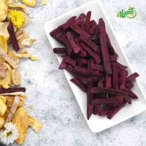Dried purple sweet potato