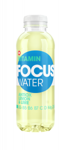 FOCUSWATER Antiox / Lemon & Lime flavoured Vitamin Water