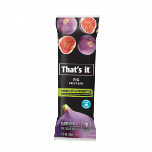 That's it. Probiotic Fig Fruit Bar 1.2oz