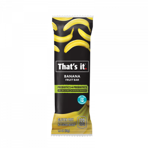 That's it. Probiotic Banana Fruit Bar 1.2oz